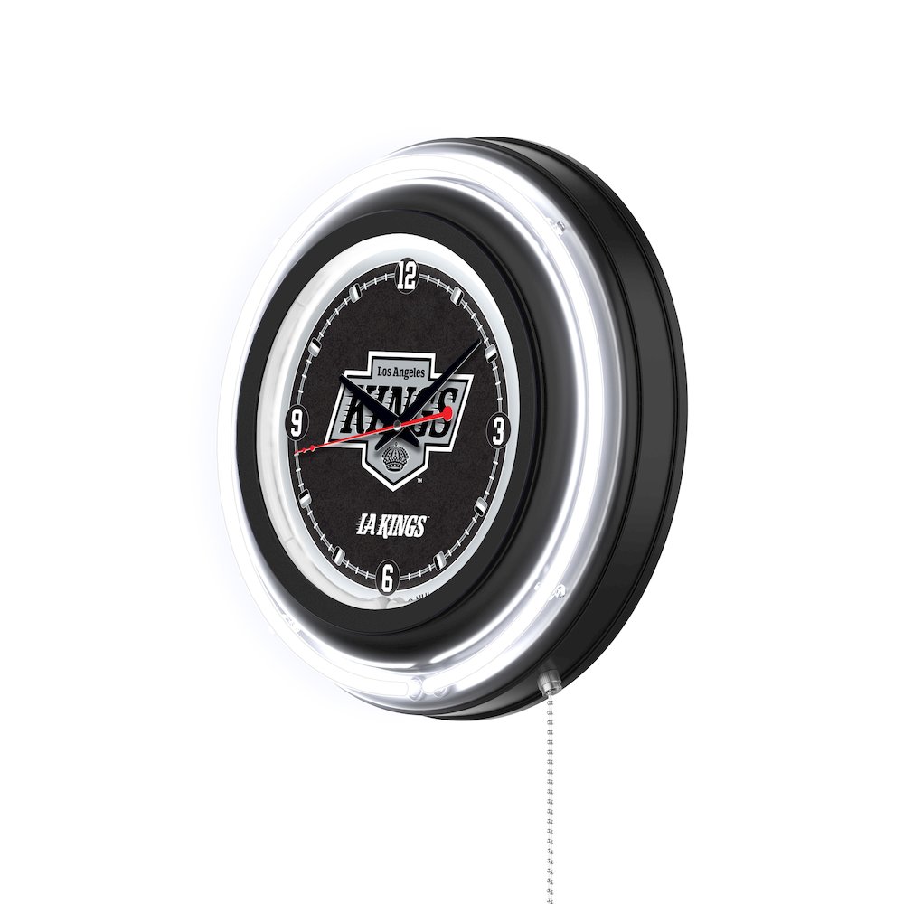 Los Angeles Kings 15" Double Neon Wall Clock