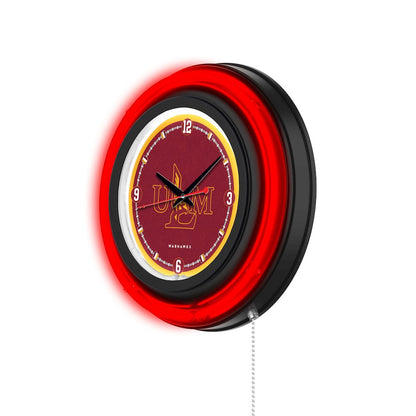 University of Louisiana at Monroe 15" Double Neon Wall Clock