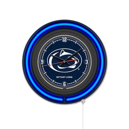 Pennsylvania State University 15" Double Neon Wall Clock