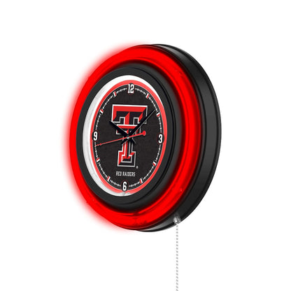 Texas Tech University 15" Double Neon Wall Clock
