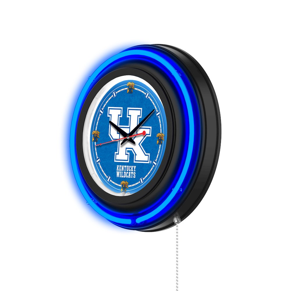 University of Kentucky (UK)  15" Double Neon Wall Clock