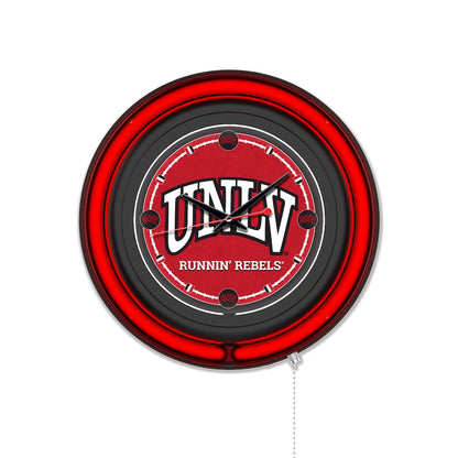 University of Nevada Las Vegas 15" Double Neon Wall Clock