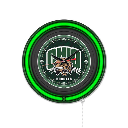 Ohio University 15" Double Neon Wall Clock