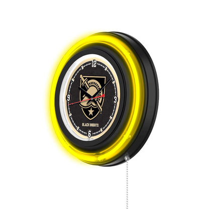 US Military Academy 15" Double Neon Wall Clock