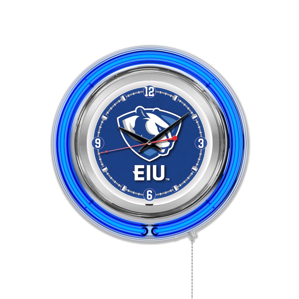 Eastern Illinois Neon Clock