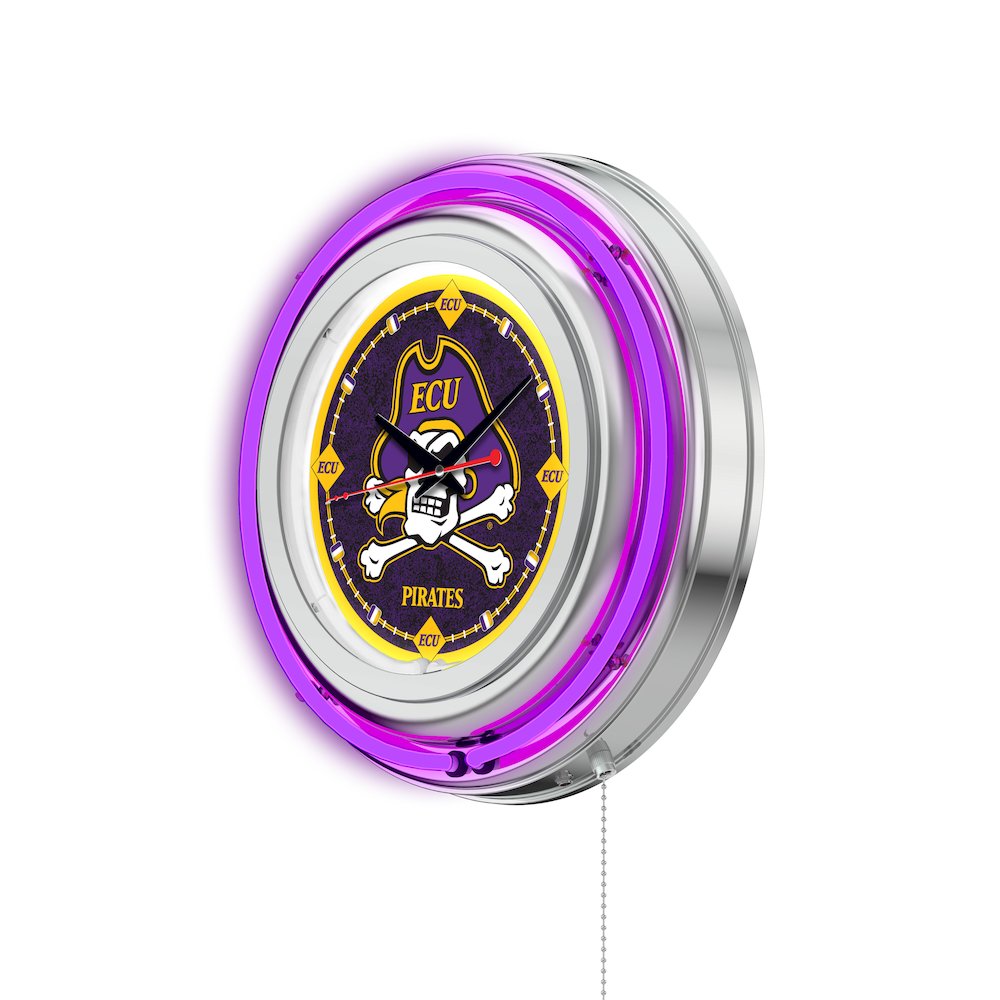 East Carolina Neon Clock
