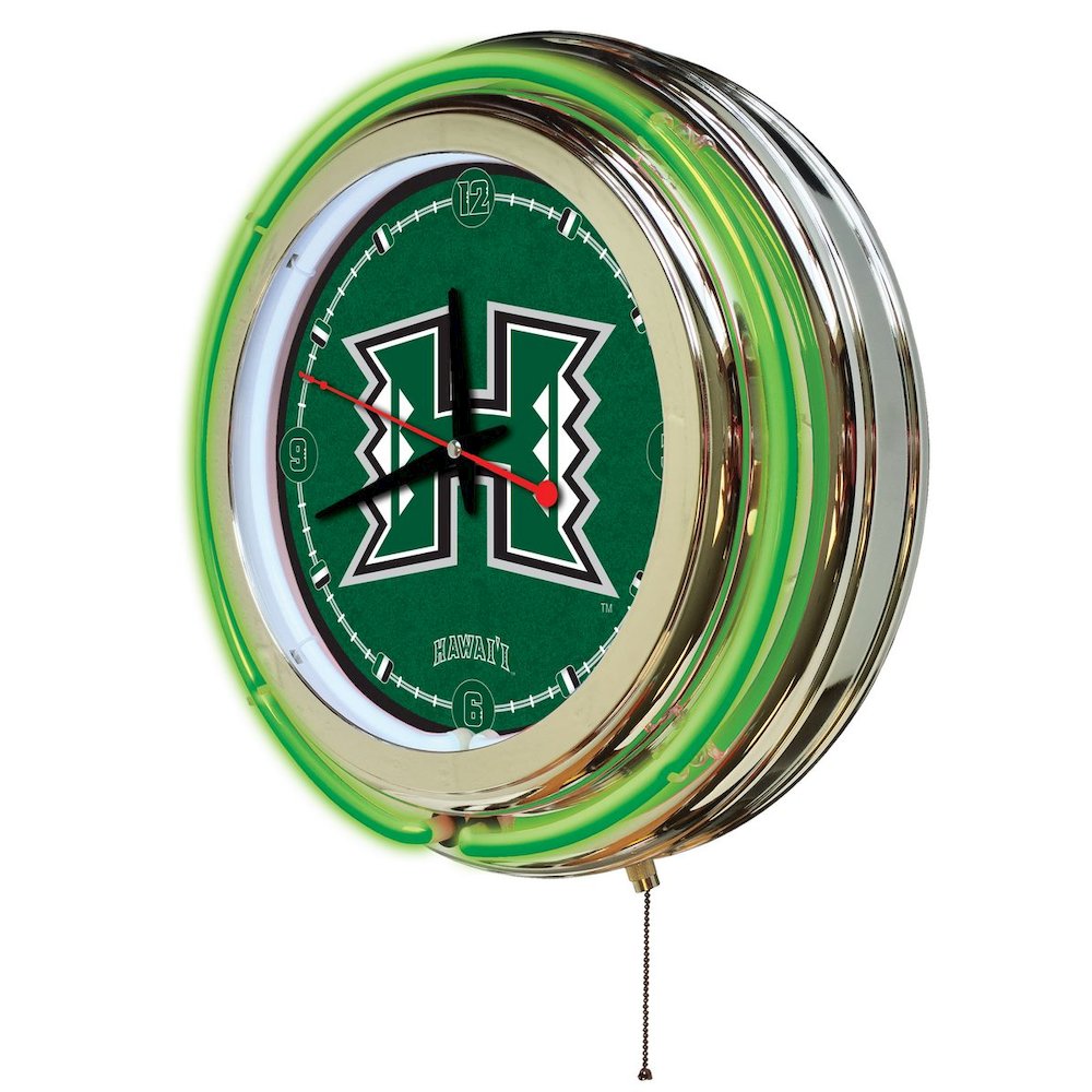 Hawaii Neon Clock