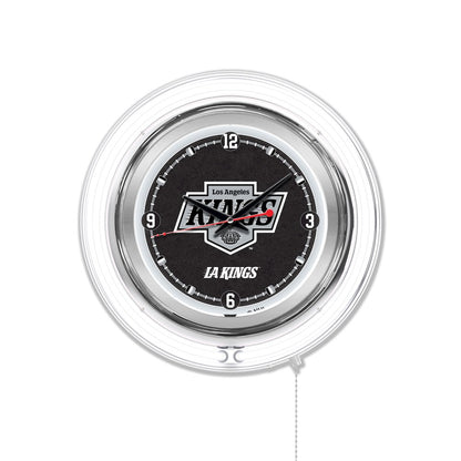 Los Angeles Kings Neon Clock
