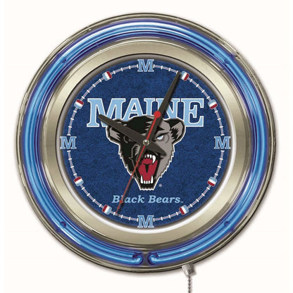 Maine Neon Clock