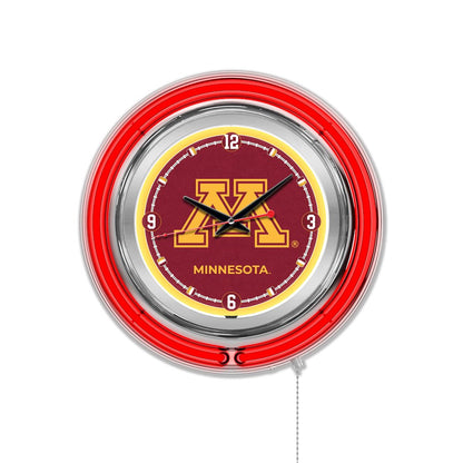 Minnesota Neon Clock