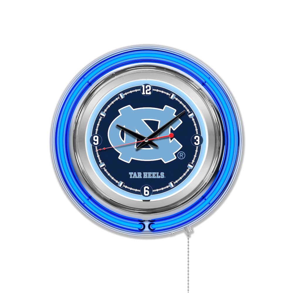 North Carolina Neon Clock