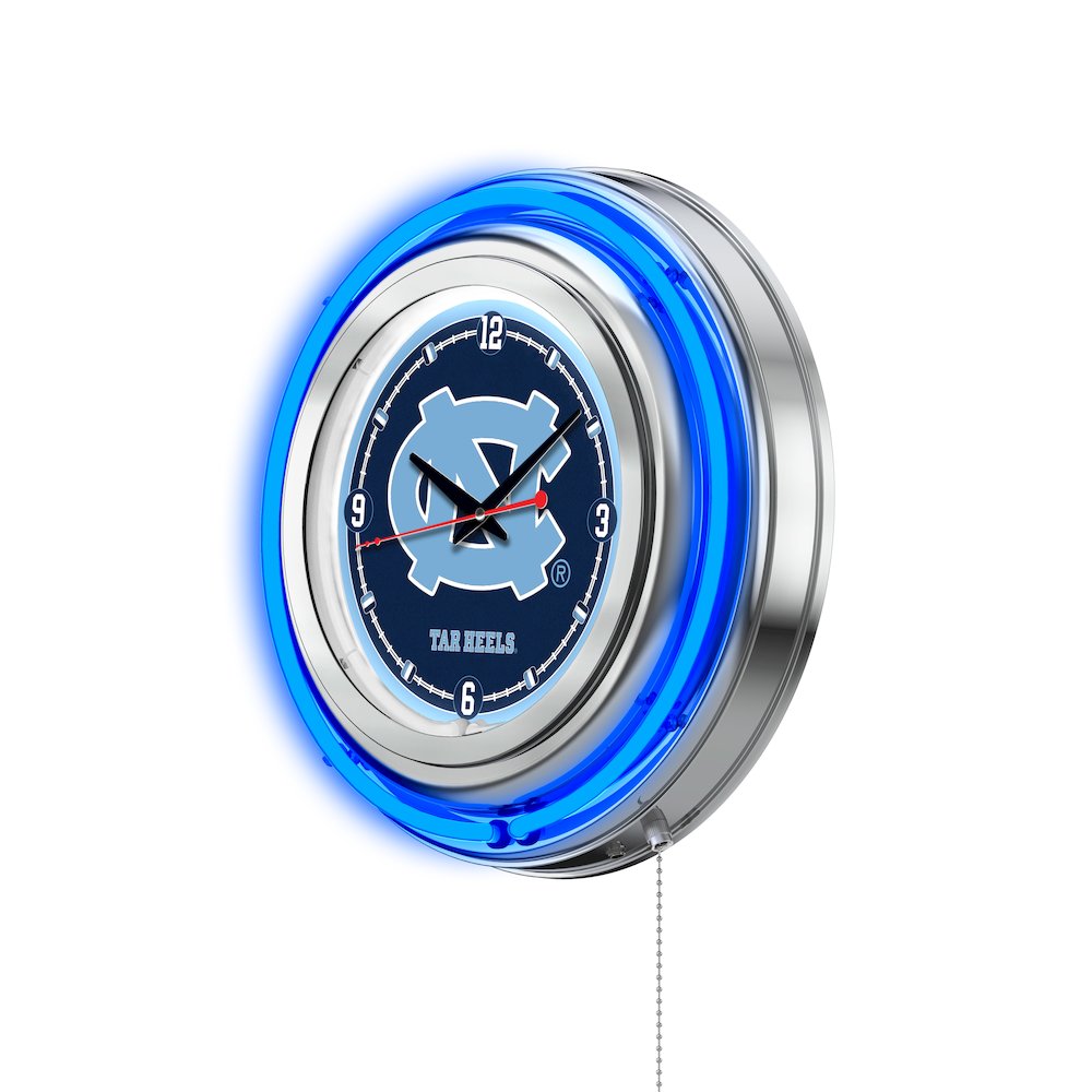 North Carolina Neon Clock