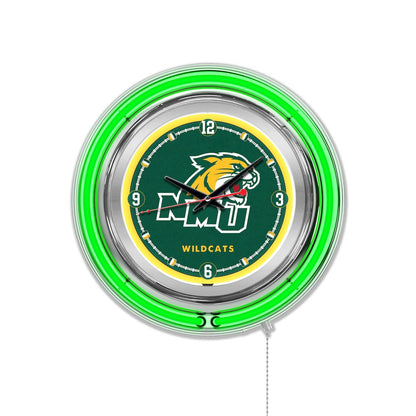 Northern Michigan Neon Clock