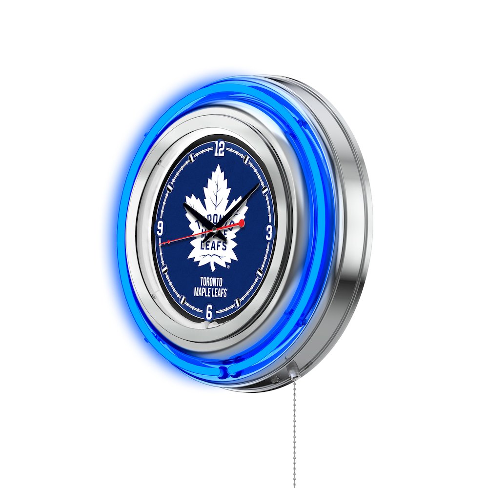 Toronto Maple Leafs Neon Clock