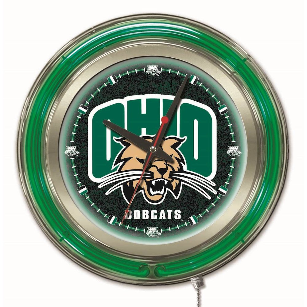 Ohio University Neon Clock