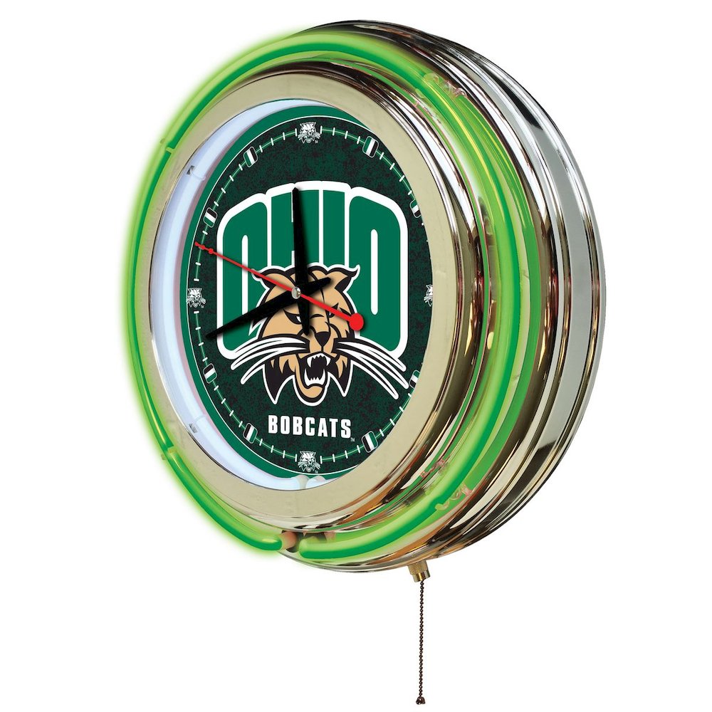 Ohio University Neon Clock