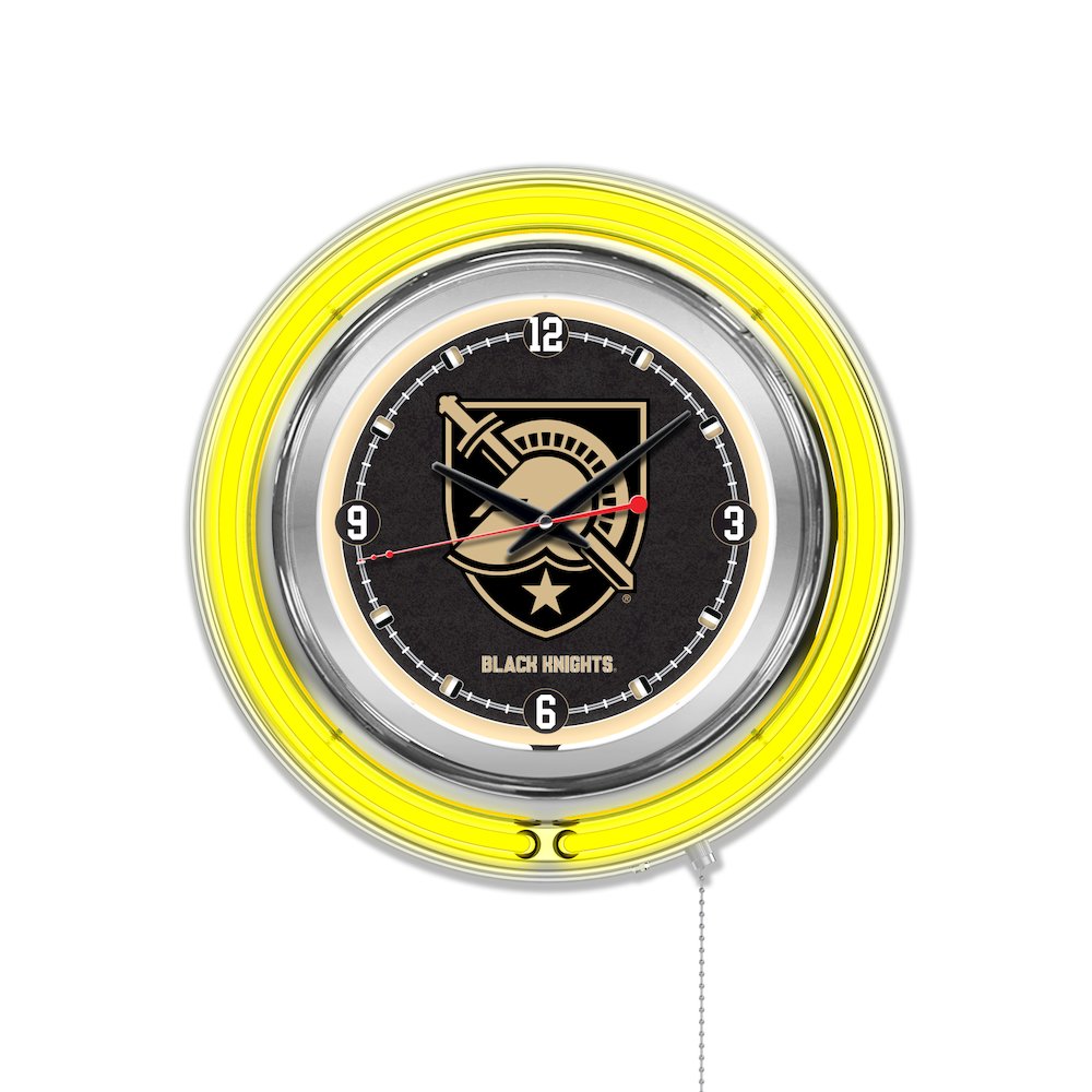 US Military Academy (ARMY) Neon Clock