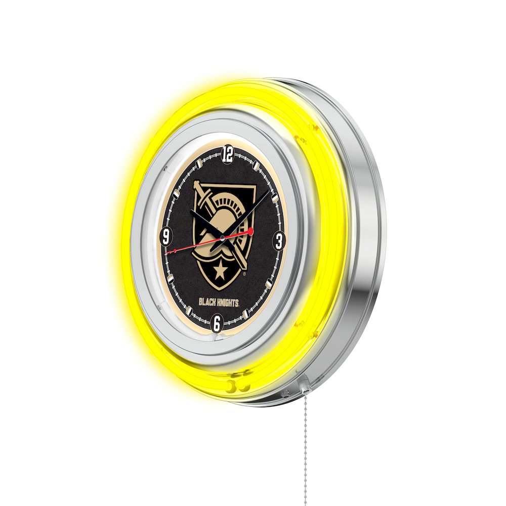US Military Academy (ARMY) Neon Clock