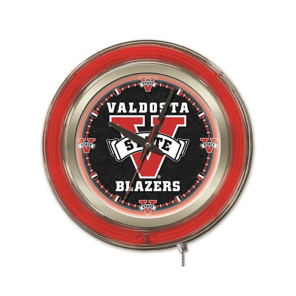 Valdosta State Neon Clock
