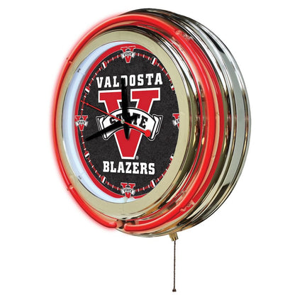 Valdosta State Neon Clock