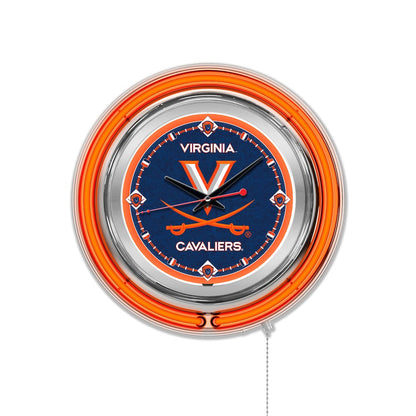 Virginia Neon Clock