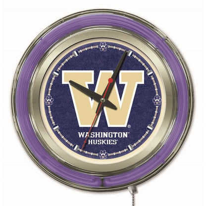 Washington Neon Clock