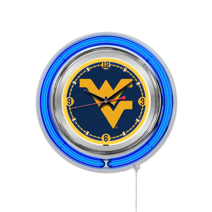 West Virginia Neon Clock