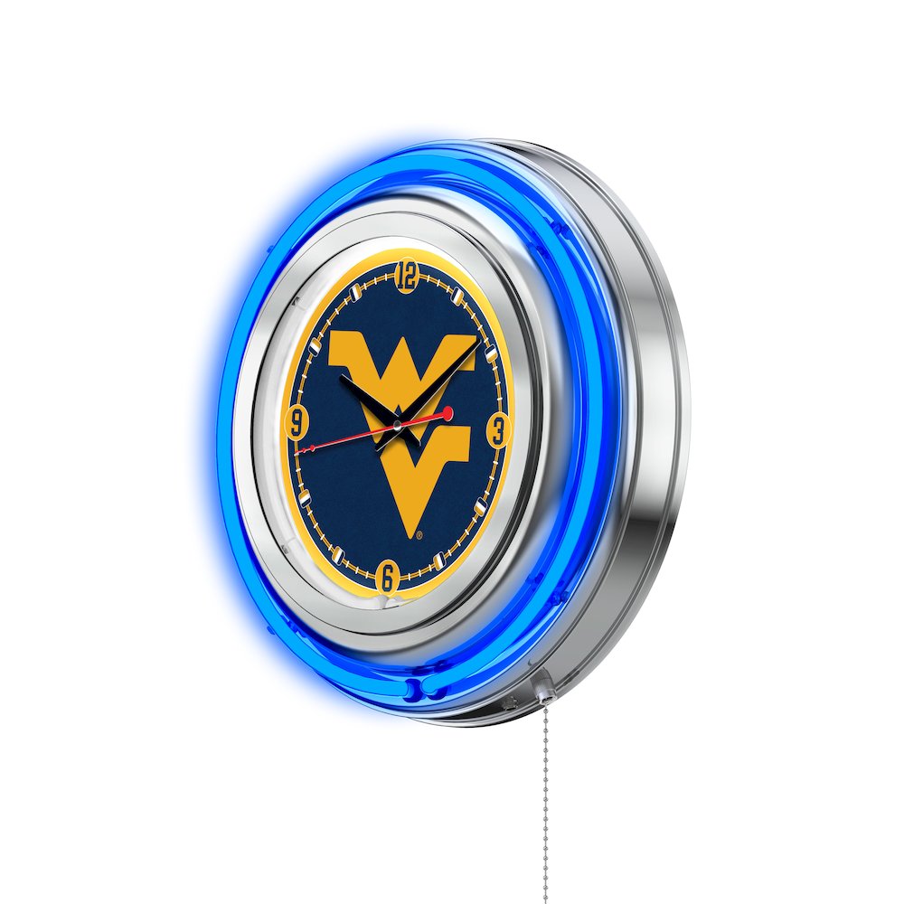 West Virginia Neon Clock