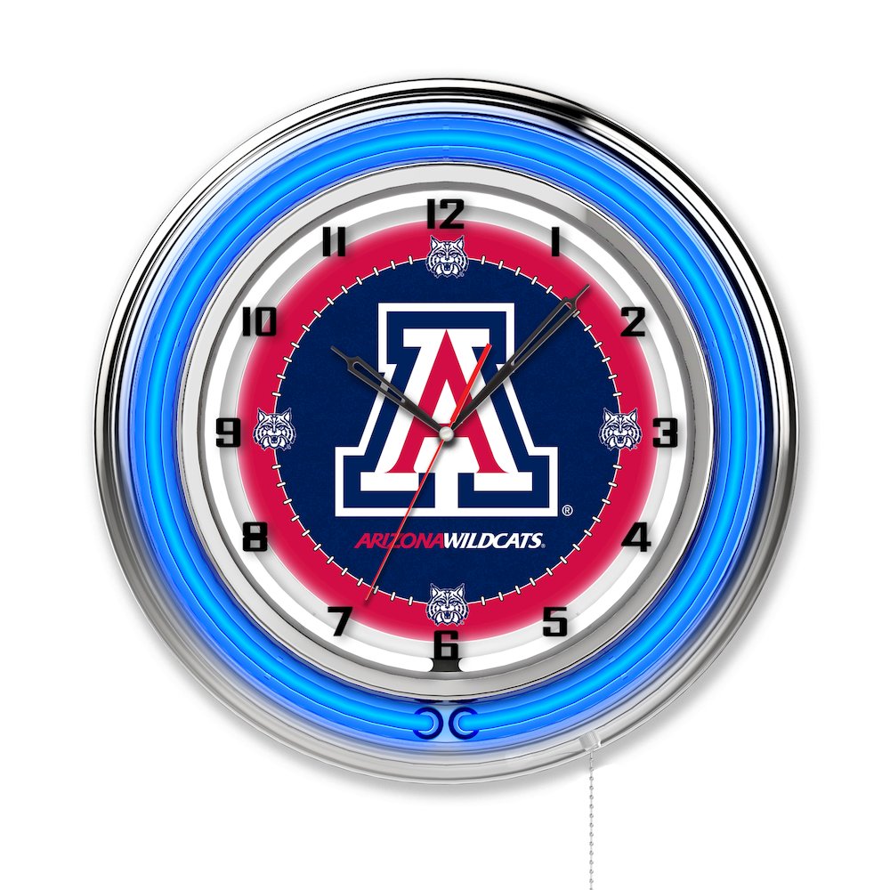 Arizona 19" Neon Clock