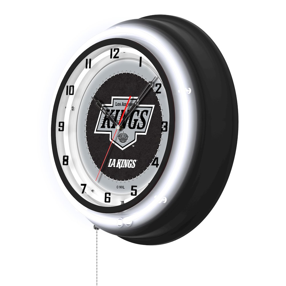 Los Angeles Kings 19" Double Neon Wall Clock