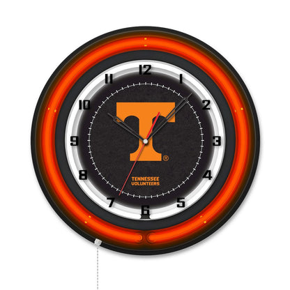 University of Tennessee 19" Double Neon Wall Clock