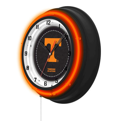 University of Tennessee 19" Double Neon Wall Clock