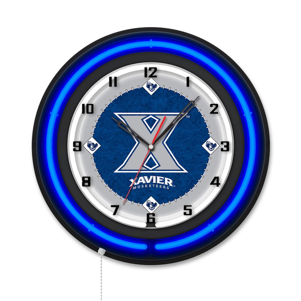 Xavier 19" Double Neon Wall Clock