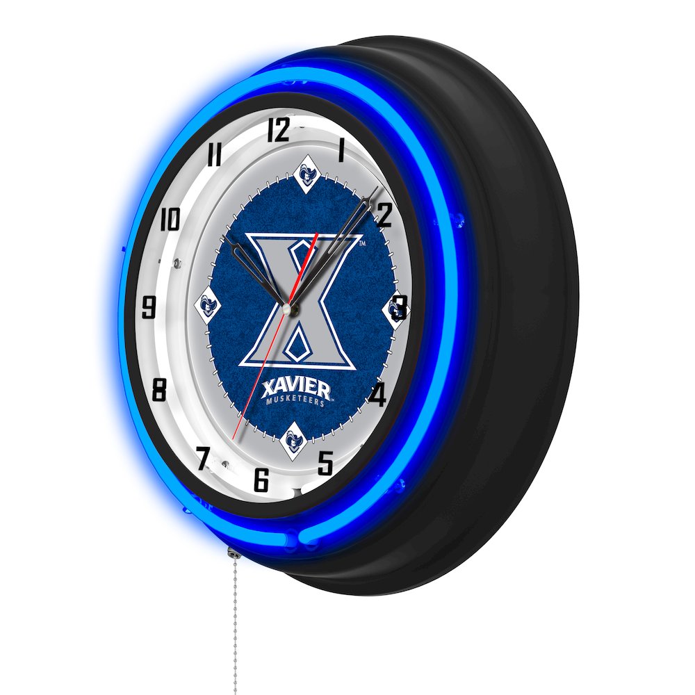 Xavier 19" Double Neon Wall Clock