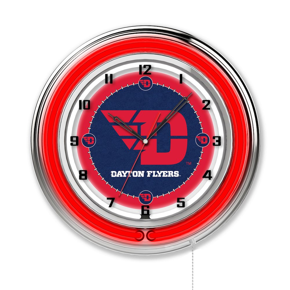 University of Dayton 19" Neon Clock