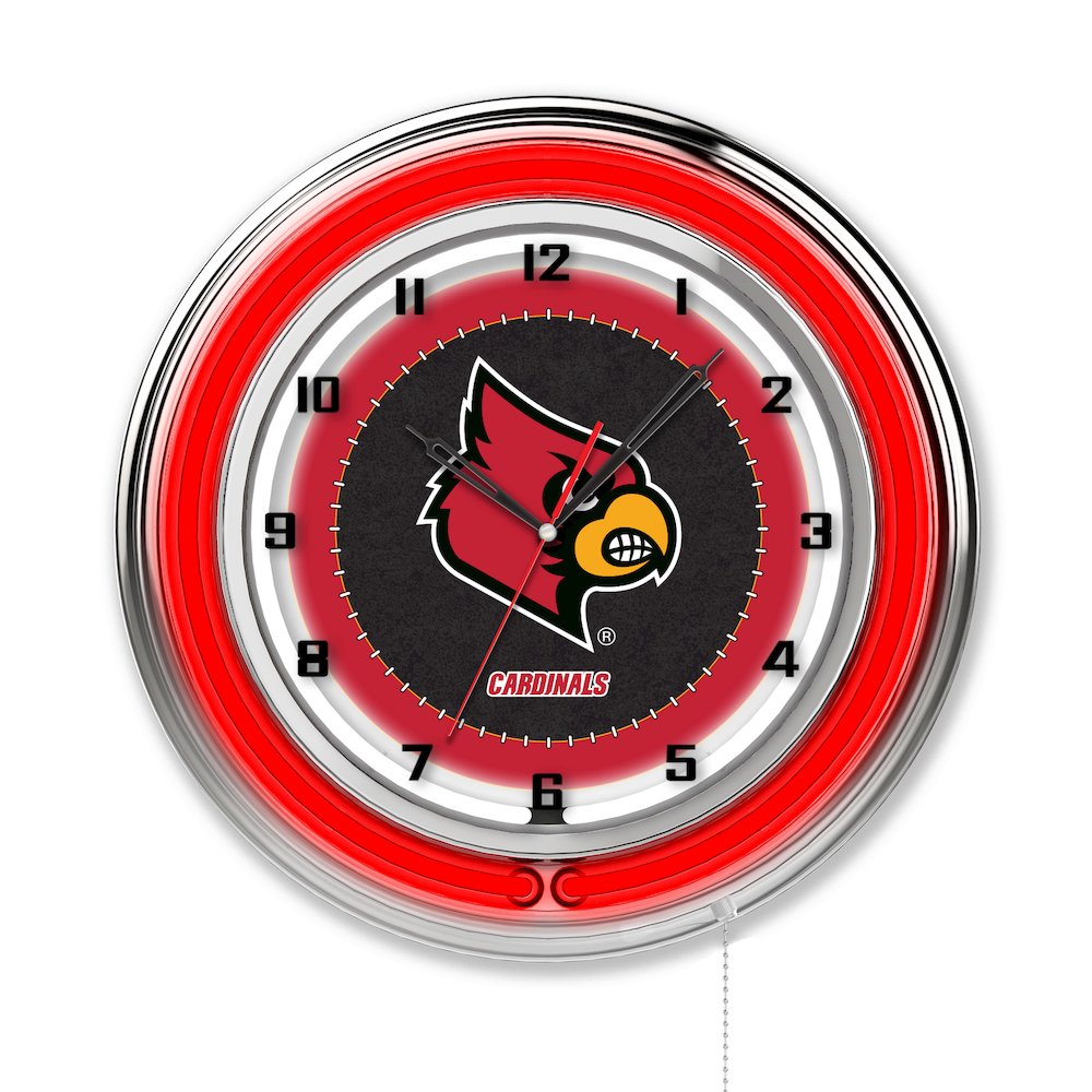 Louisville 19" Neon Clock