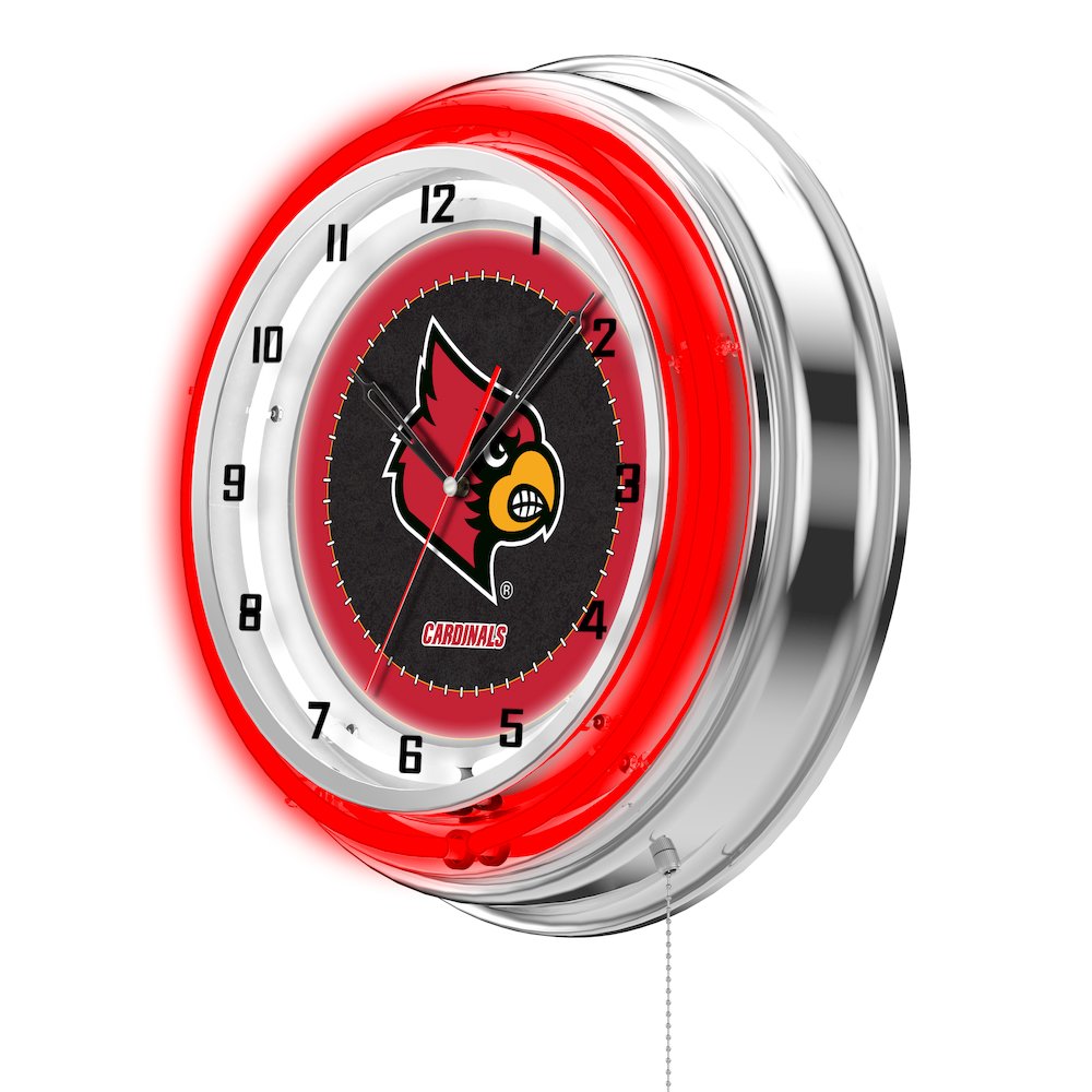 Louisville 19" Neon Clock