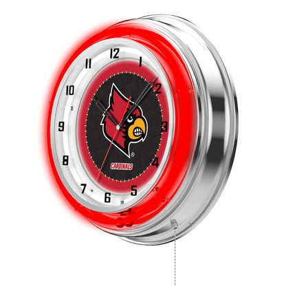 Louisville 19" Neon Clock