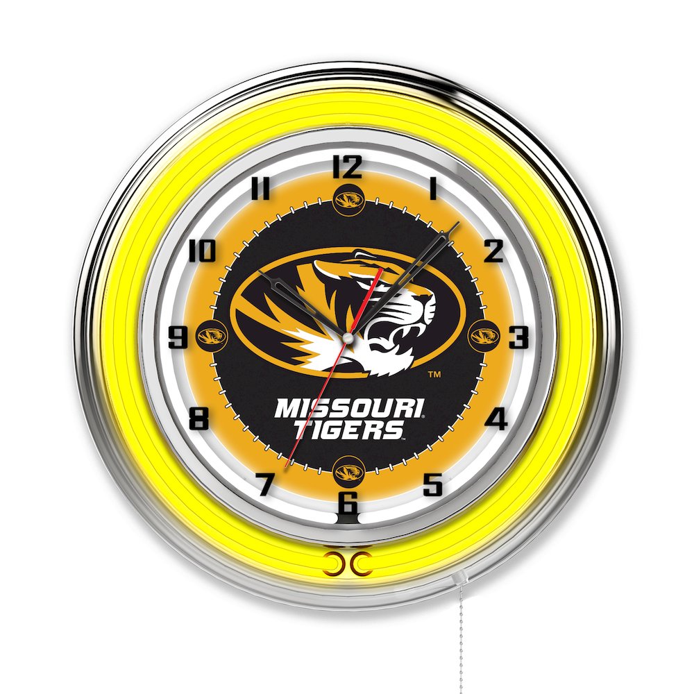 Missouri 19" Neon Clock
