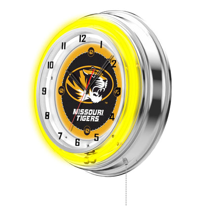Missouri 19" Neon Clock