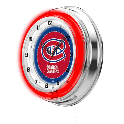 Montreal Canadiens 19" Neon Clock