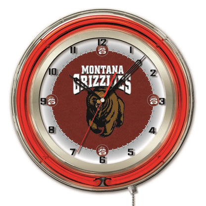Montana 19" Neon Clock