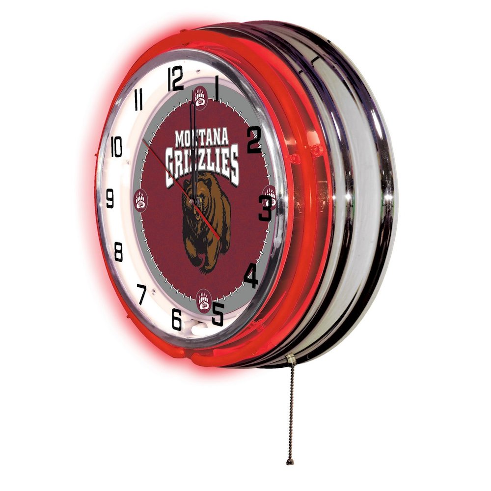 Montana 19" Neon Clock