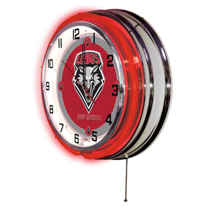 New Mexico 19" Neon Clock