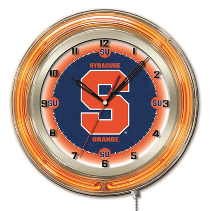 Syracuse 19" Neon Clock