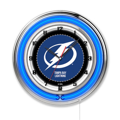 Tampa Bay Lightning 19" Neon Clock