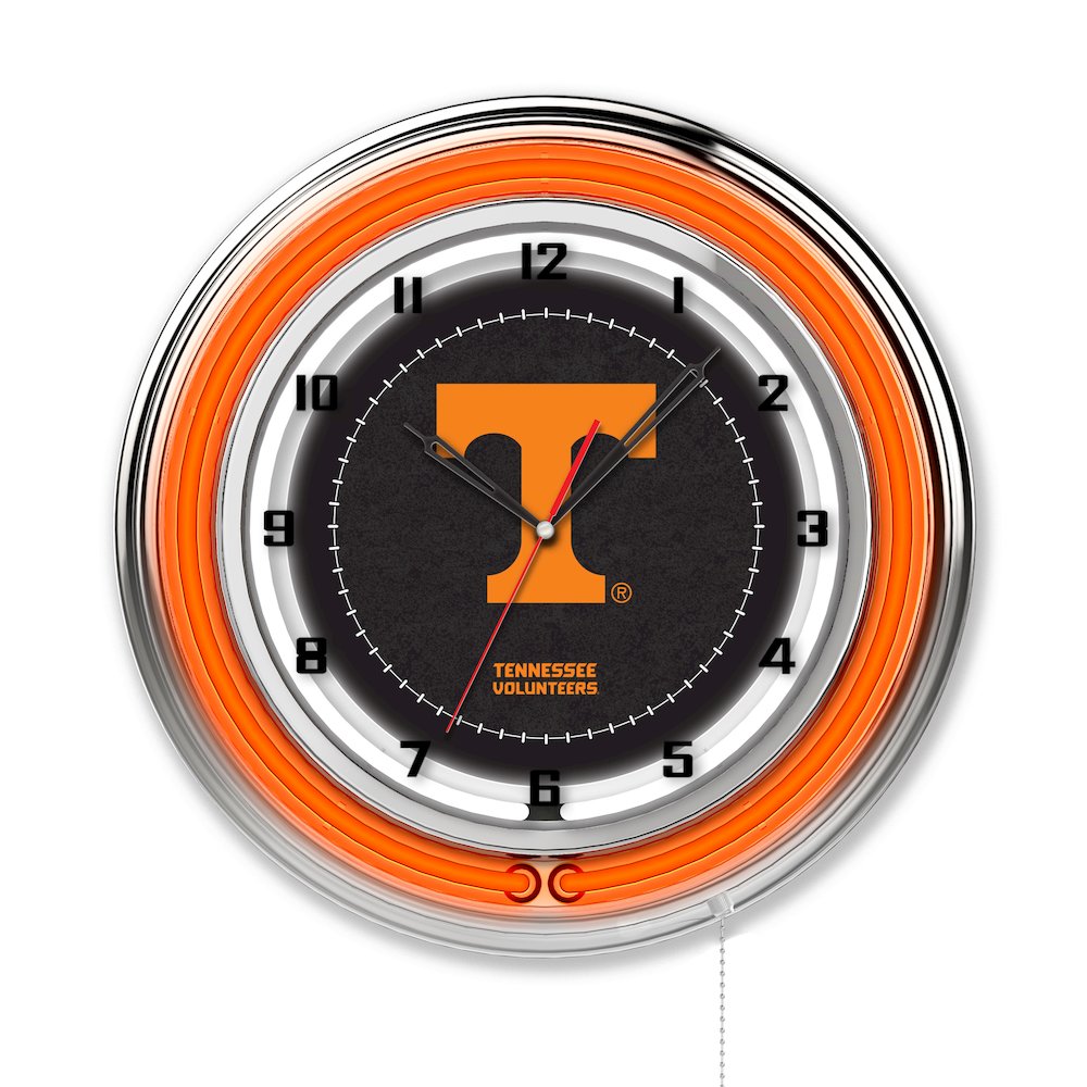 Tennessee 19" Neon Clock