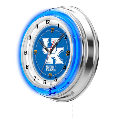 Kentucky "UK" 19" Neon Clock