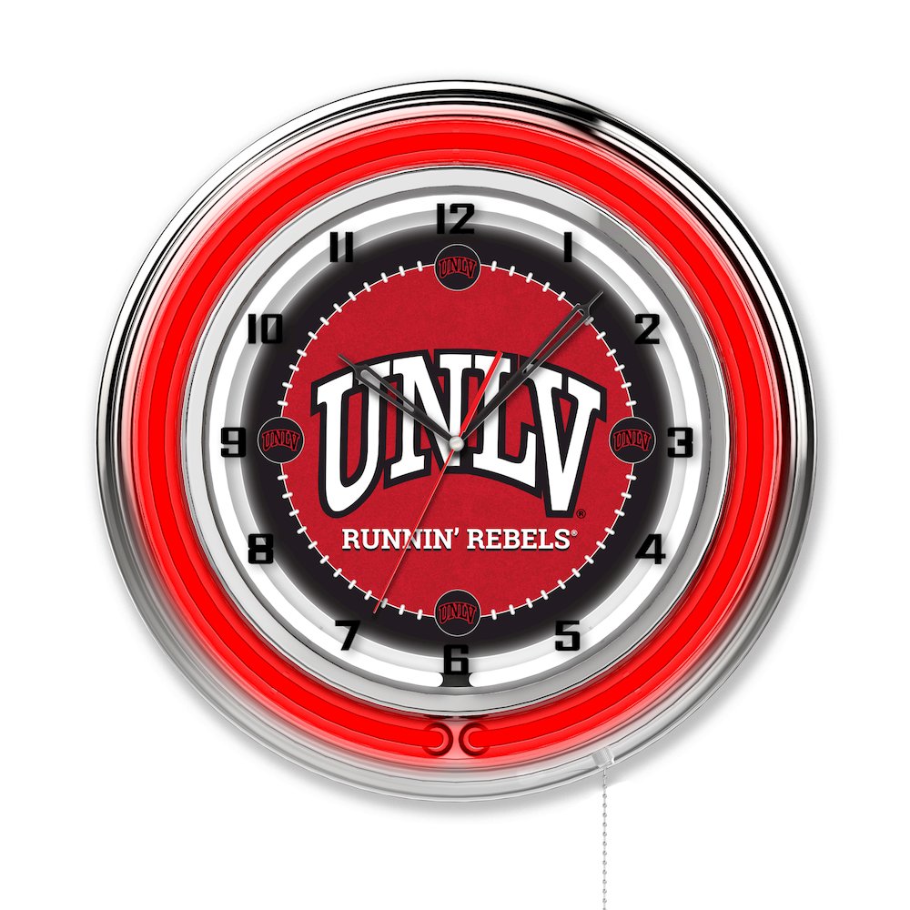 UNLV 19" Neon Clock