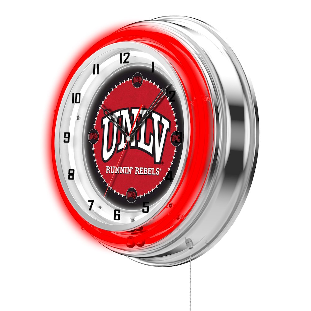 UNLV 19" Neon Clock
